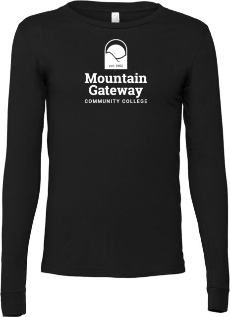Mountain Gateway Bella + Canvas Jersey Cotton Long Sleeve T Shirt Mountain Gateway CC Stacked - ONLINE ONLY