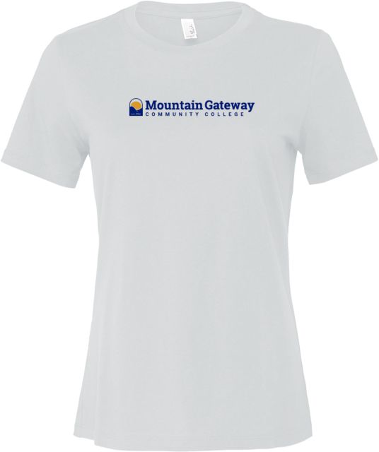 Mountain Gateway Bella + Canvas Womens Relaxed Cotton T Shirt Mountain Gateway CC Flat - ONLINE ONLY