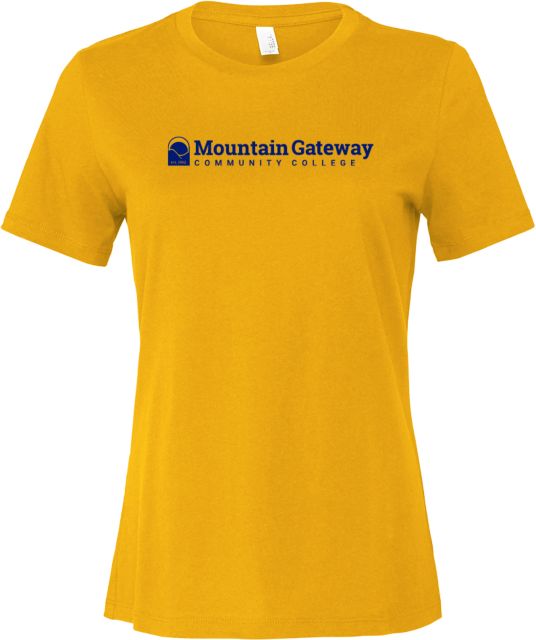 Mountain Gateway Bella + Canvas Womens Relaxed Cotton T Shirt Mountain Gateway CC Flat - ONLINE ONLY