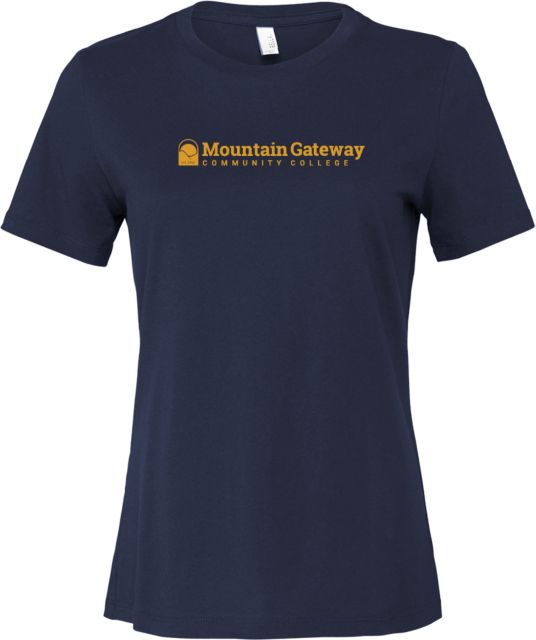 Mountain Gateway Bella + Canvas Womens Relaxed Cotton T Shirt Mountain Gateway CC Flat - ONLINE ONLY