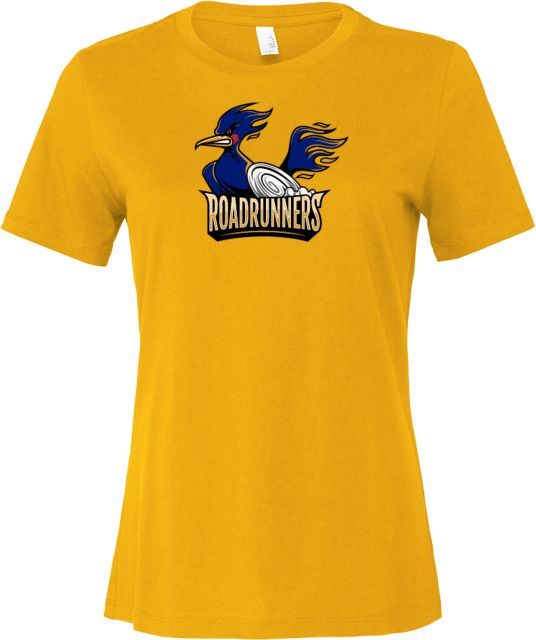 Mountain Gateway Bella + Canvas Womens Relaxed Cotton T Shirt Mountain Gateway CC Roadrunners Mascot - ONLINE ONLY