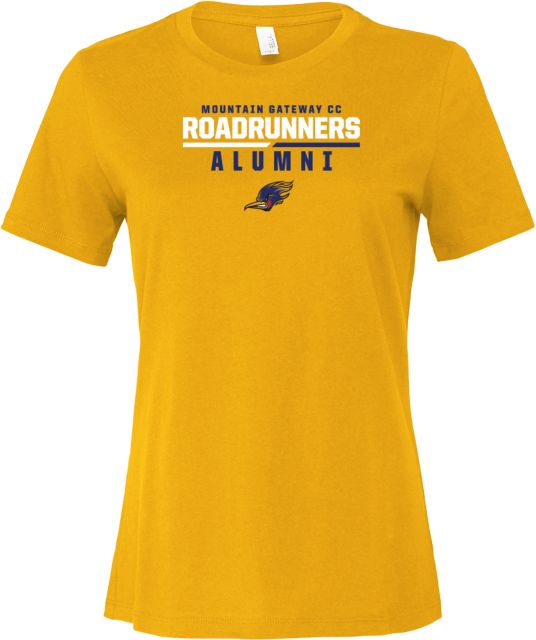 Mountain Gateway Bella + Canvas Womens Relaxed Cotton T Shirt Mountain Gateway CC Alumni Split Bar - ONLINE ONLY