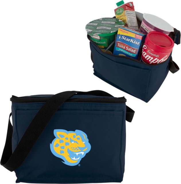 Southern University Six Pack Cooler Souther University Jaguar Head - ONLINE ONLY
