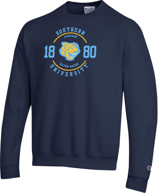 Southern University Champion Fleece Crew Souther University w/ Jaguar Head 1880 - ONLINE ONLY