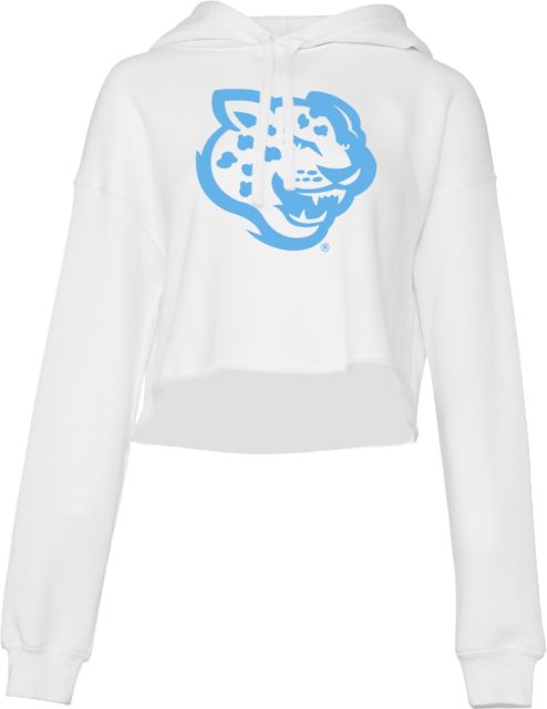 Southern University Bella + Canvas Cropped Fleece Hood Souther University Jaguar Head - ONLINE ONLY