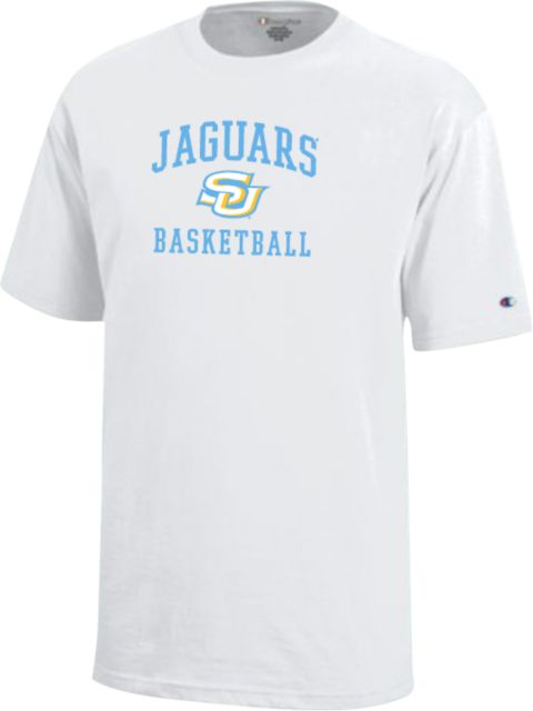 Southern University and A&M College Youth Jaguars Short Sleeve T-Shirt | Colosseum | Sky Blue | Youth Large