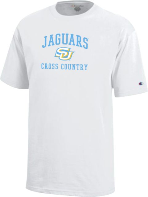 Southern University Jaguars Champion Youth Jersey Long Sleeve T-Shirt - Gray