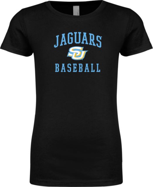 Southern University Next Level Girls Fashion Fit T Shirt Jaguars Baseball - ONLINE ONLY