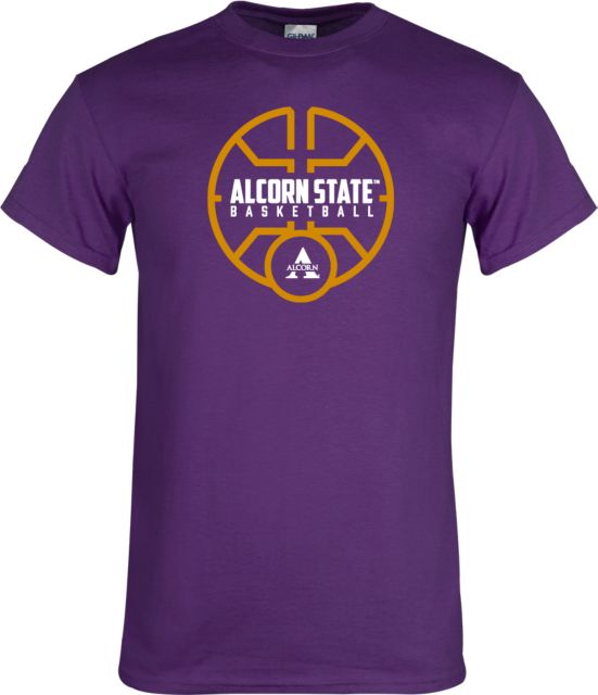 ALCORN STATE UNIVERSITY CLASSIC STACKED LOGO SJ TEE (WHITE) – Pro