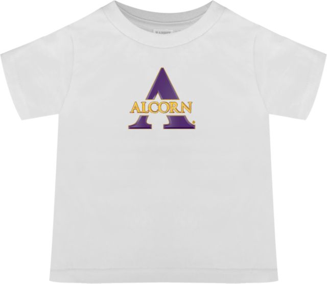 Men's Fan Apparel White Alcorn State Braves Keeper Long Sleeve T-Shirt Size: Small