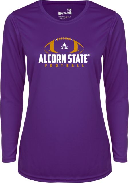 Alcorn Ladies Syntrel Performance Longsleeve Shirt Alcorn State Football - ONLINE ONLY