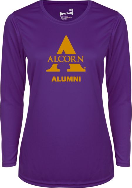 Alcorn Ladies Syntrel Performance Longsleeve Shirt Alcorn Alumni - ONLINE ONLY