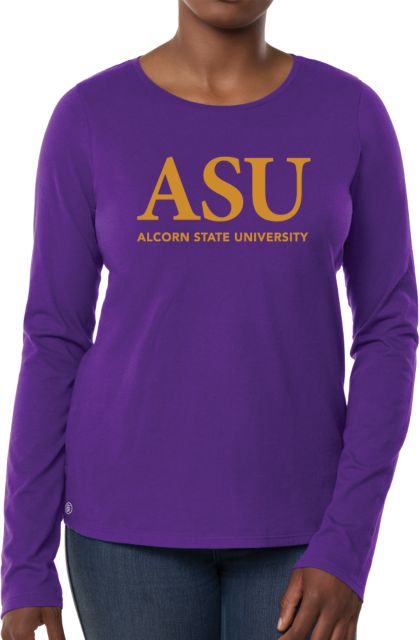 Alcorn Fall Rush Ladies Long Sleeve Tee ASU Alcorn State Uni - ONLINE ONLY