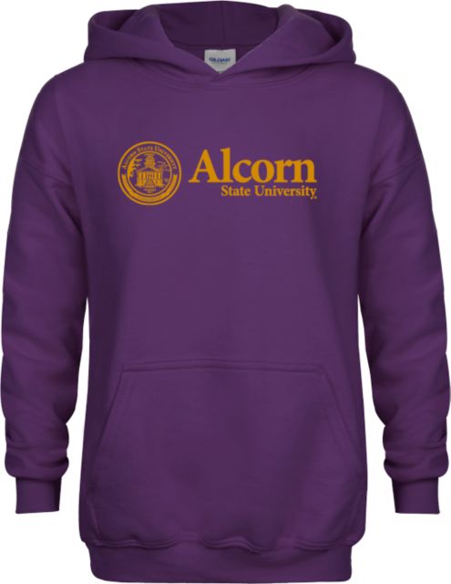 Alcorn Youth Fleece Hoodie Alcorn State University Seal - ONLINE ONLY