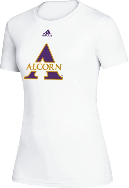 Alcorn Adidas Womens Creator Performance Tee Primary Athletics Mark Adidas - ONLINE ONLY