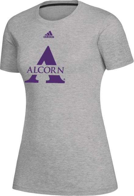 Alcorn Adidas Womens Medium Creator Performance  Tee Primary Athletics Mark Adidas - ONLINE ONLY
