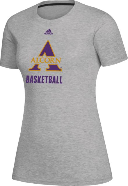 Alcorn Adidas Womens Medium Creator Performance  Tee Adidas Alcorn Basketball - ONLINE ONLY