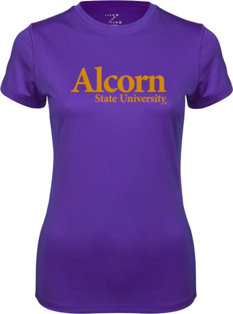 Alcorn Ladies Syntrel Performance Tee Alcorn State University - ONLINE ONLY