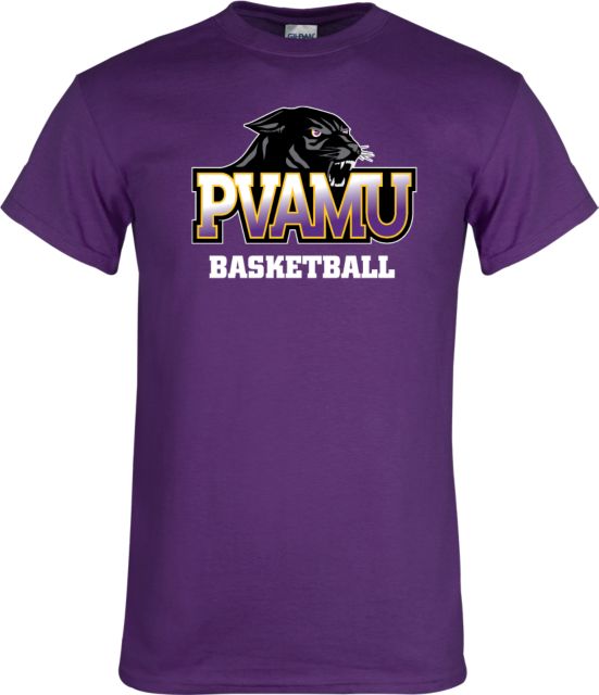 Prairie View AandM T Shirt Basketball - ONLINE ONLY