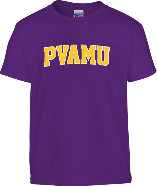 Prairie View AandM Youth T Shirt Arched PVAMU - ONLINE ONLY