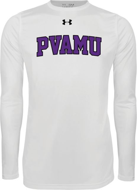 Prairie View AandM Under Armour Long Sleeve Tech Tee Arched PVAMU - ONLINE ONLY