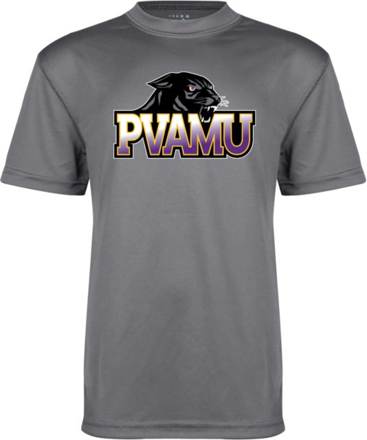 Prairie View AandM Youth Syntrel Performance Steel Training Tee Official Logo - ONLINE ONLY