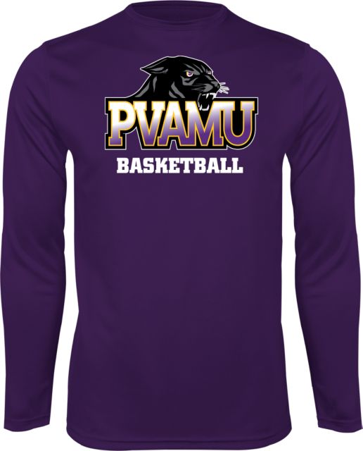 Prairie View AandM Performance Longsleeve Shirt Basketball - ONLINE ONLY