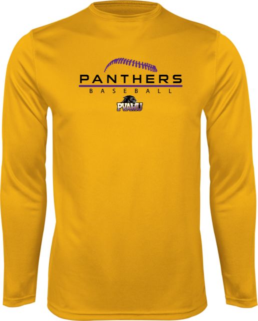 Prairie View AandM Performance Longsleeve Shirt Baseball Design - ONLINE ONLY