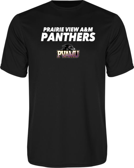 Prairie View AandM Performance Tee Stacked Prairie View AandM Panthers - ONLINE ONLY