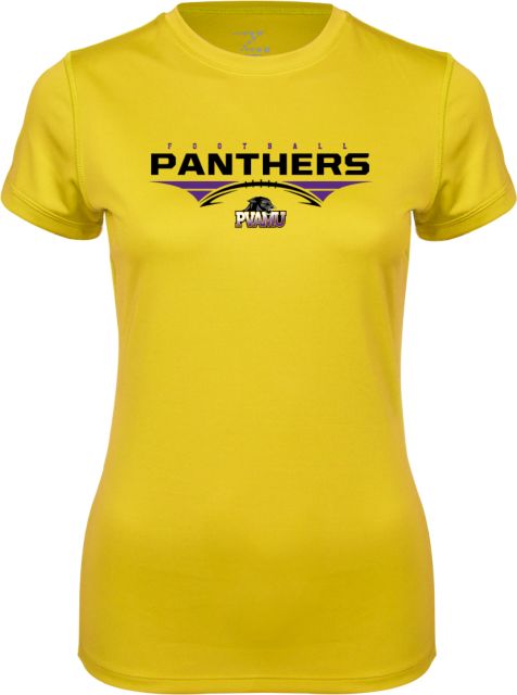 Prairie View AandM Ladies Syntrel Performance Tee Football Design - ONLINE ONLY
