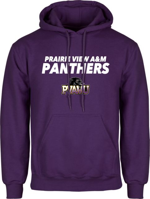 Prairie View AandM Fleece Hoodie Stacked Prairie View AandM Panthers - ONLINE ONLY