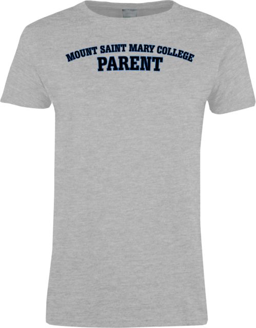 Mount St. Mary Womens Short Sleeve Tee Mount Saint Mary College Parent - ONLINE ONLY
