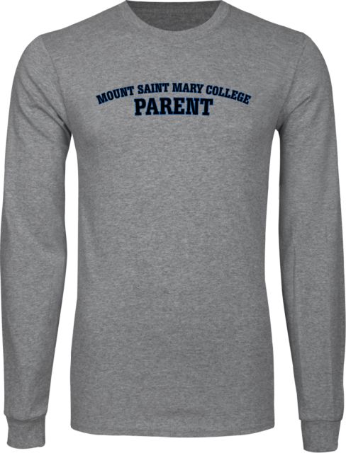 Mount St. Mary Long Sleeve T Shirt Mount Saint Mary College Parent - ONLINE ONLY