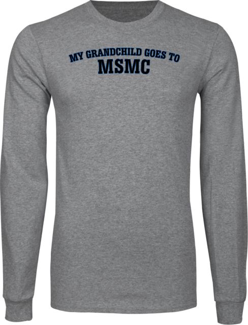 Mount St. Mary Long Sleeve T Shirt My Grandchild Goes To MSMC - ONLINE ONLY