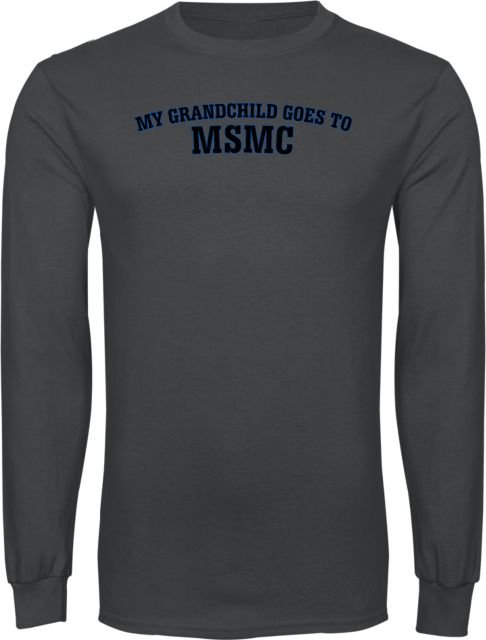 Mount St. Mary Long Sleeve T Shirt My Grandchild Goes To MSMC - ONLINE ONLY