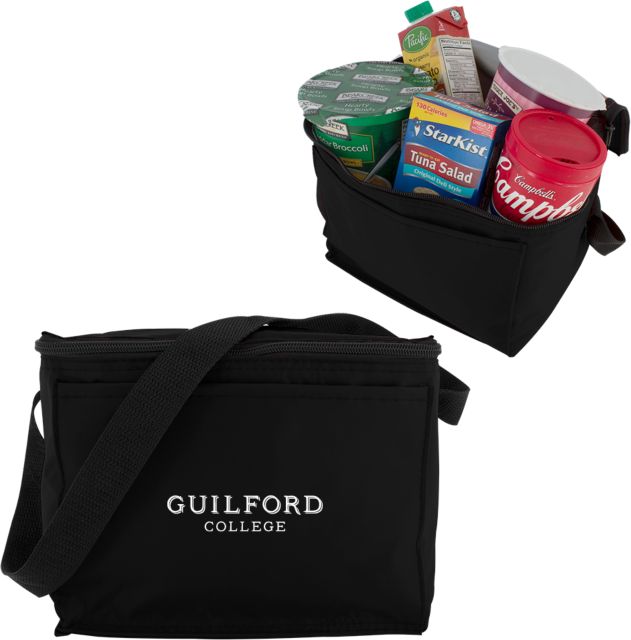 Guilford College Six Pack Cooler Guilford College Wordmark - ONLINE ONLY