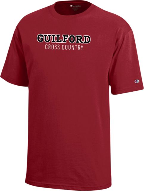 Guilford College Champion Youth Short Sleeve Tee Guilford - Cross Country - ONLINE ONLY