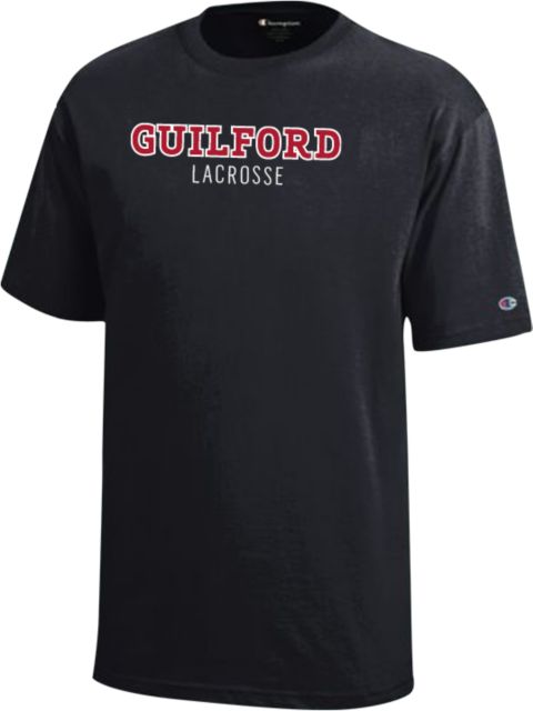 Guilford College Champion Youth Short Sleeve Tee Guilford - Lacrosse - ONLINE ONLY