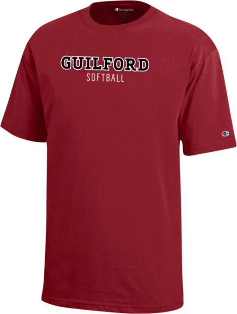 Guilford College Champion Youth Short Sleeve Tee Guilford - Softball - ONLINE ONLY