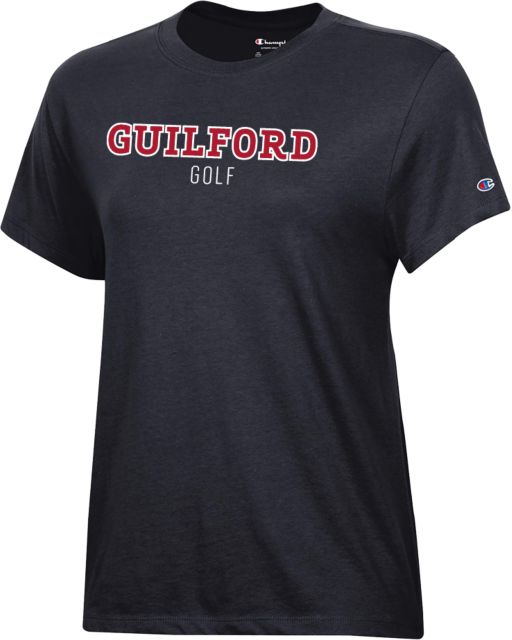 Guilford College Champion Womens Core Short Sleeve Tee Guilford - Golf - ONLINE ONLY