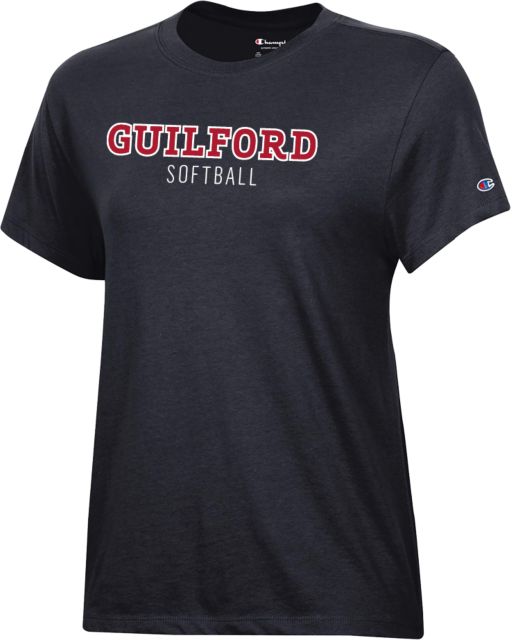 Guilford College Champion Womens Core Short Sleeve Tee Guilford - Softball - ONLINE ONLY