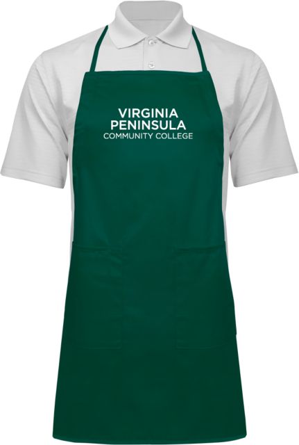 Virginia Peninsula Full Length Apron Virginia Peninsula Community College Stacked - ONLINE ONLY