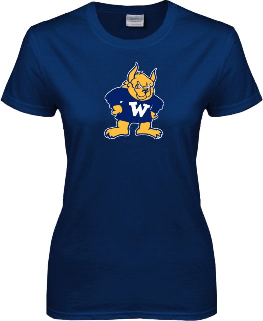 Webster Ladies T Shirt Vintage Mascot - ONLINE ONLY