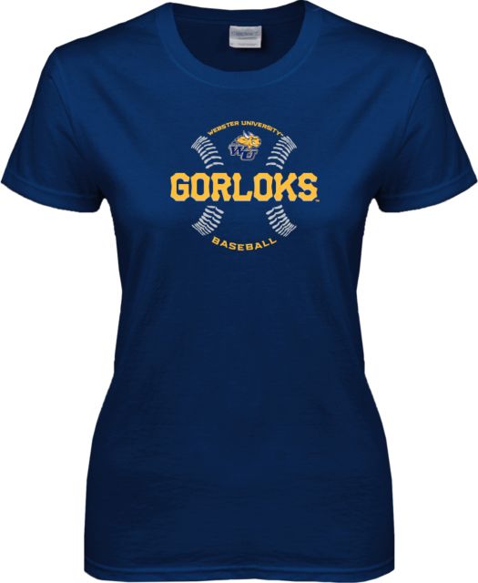 Webster Ladies T Shirt Baseball Seams Design - ONLINE ONLY