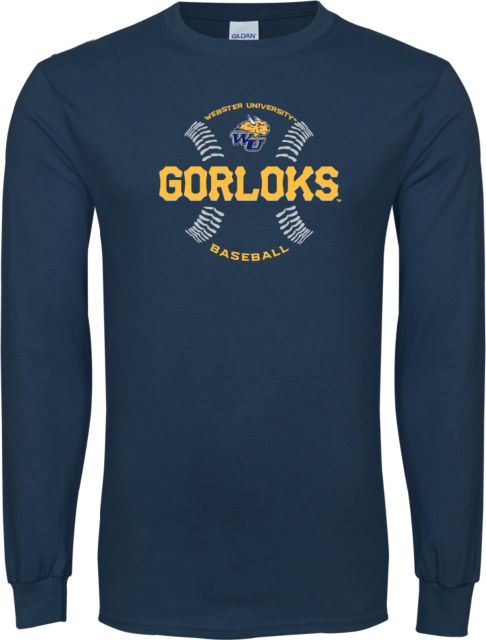 Webster Long Sleeve T Shirt Baseball Seams Design - ONLINE ONLY