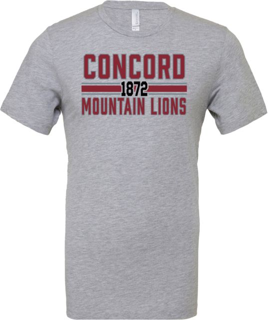 Concord Bella + Canvas CVC T Shirt Concord Mountain Lions Stacked - ONLINE ONLY