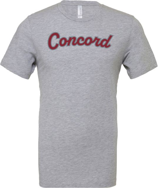 Concord Bella + Canvas CVC T Shirt Concord Script - ONLINE ONLY