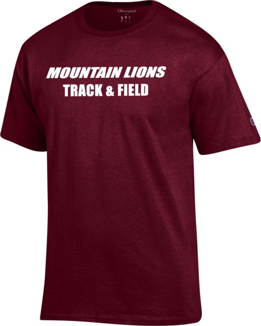 Concord Champion T Shirt Mountain Lions Track and Field - ONLINE ONLY