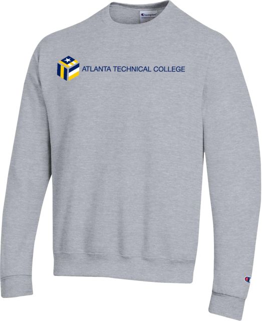 Atlanta Tech College Champion Fleece Crew Atlanta Technical College Flat - ONLINE ONLY