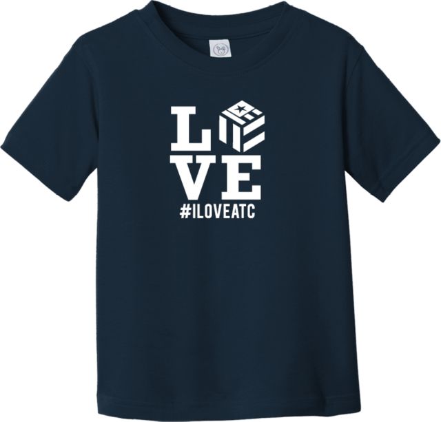 Atlanta Tech College Toddler T Shirt I Love ATC - ONLINE ONLY